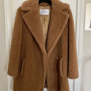 MaxMara Teddy Bear Camel and Silk coat